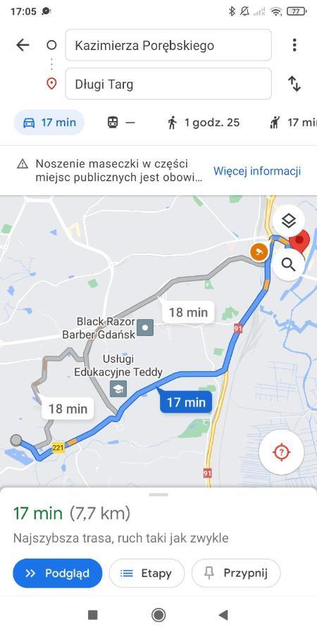 Appartement Przytulna Kawalerka Z Ogrodem à Gdańsk Extérieur photo