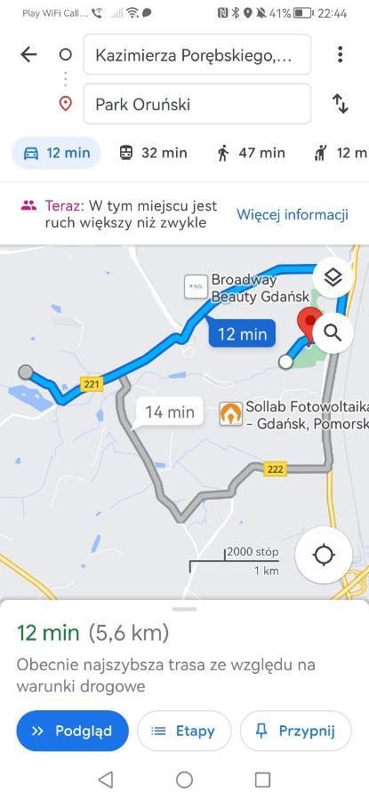 Appartement Przytulna Kawalerka Z Ogrodem à Gdańsk Extérieur photo